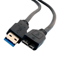 USB 3.0 ケーブル Aオス - Micro USB B オス