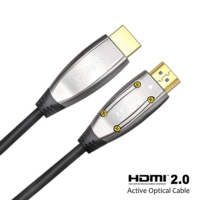 HDMI 2.0 光ファイバケーブル (オス - オス)