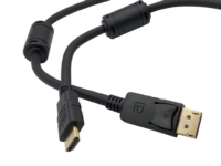 DisplayPort ケーブル (DisplayPort オス - HDMI オス)