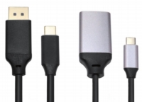 DisplayPort 1.4 8K/4K ケーブル DisplayPort - USB Type C