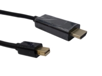 Mini DisplayPort ケーブル (Mini DisplayPort オス - HDMI オス)