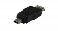USB Aメス（ セミカバー） - Mini USB Aオス アダプタ