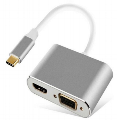 USBハブ - USB Type C to HDMI + VGA