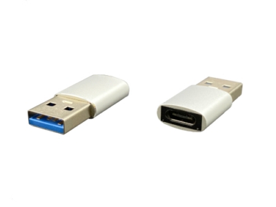 USB 3.0 Type C メス - A オス