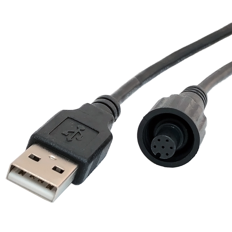 USB ケーブル A オス - M8 6 Pin メス USB ケーブル A オス - M8 6 Pin メス
