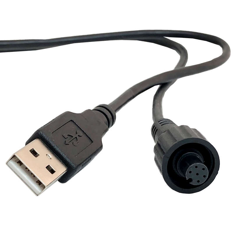 USB ケーブル A オス - M8 6 Pin メス USB ケーブル A オス - M8 6 Pin メス