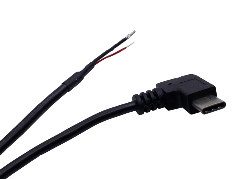 USB 2.0 90度 Type C オープンエンドケーブル (OTG) USB 2.0 90度 Type C オープンエンドケーブル (OTG)