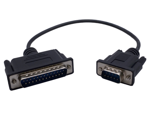 VGA ケーブル (DB 9 ピンオス - DB 25 ピンオス) VGA ケーブル (DB 9 ピンオス - DB 25 ピンオス)