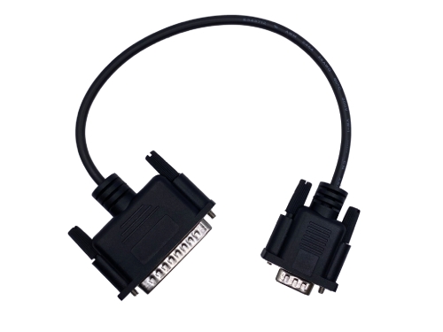 VGA ケーブル (DB 9 ピンオス - DB 25 ピンオス) VGA ケーブル (DB 9 ピンオス - DB 25 ピンオス)