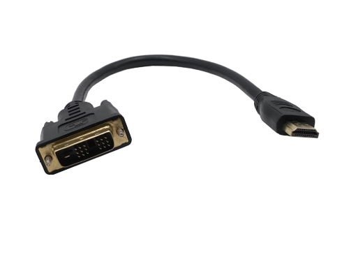 DVI ケーブル (DVI 18+1 ピンオス - HDMI オス) DVI ケーブル (DVI 18+1 ピンオス - HDMI オス)